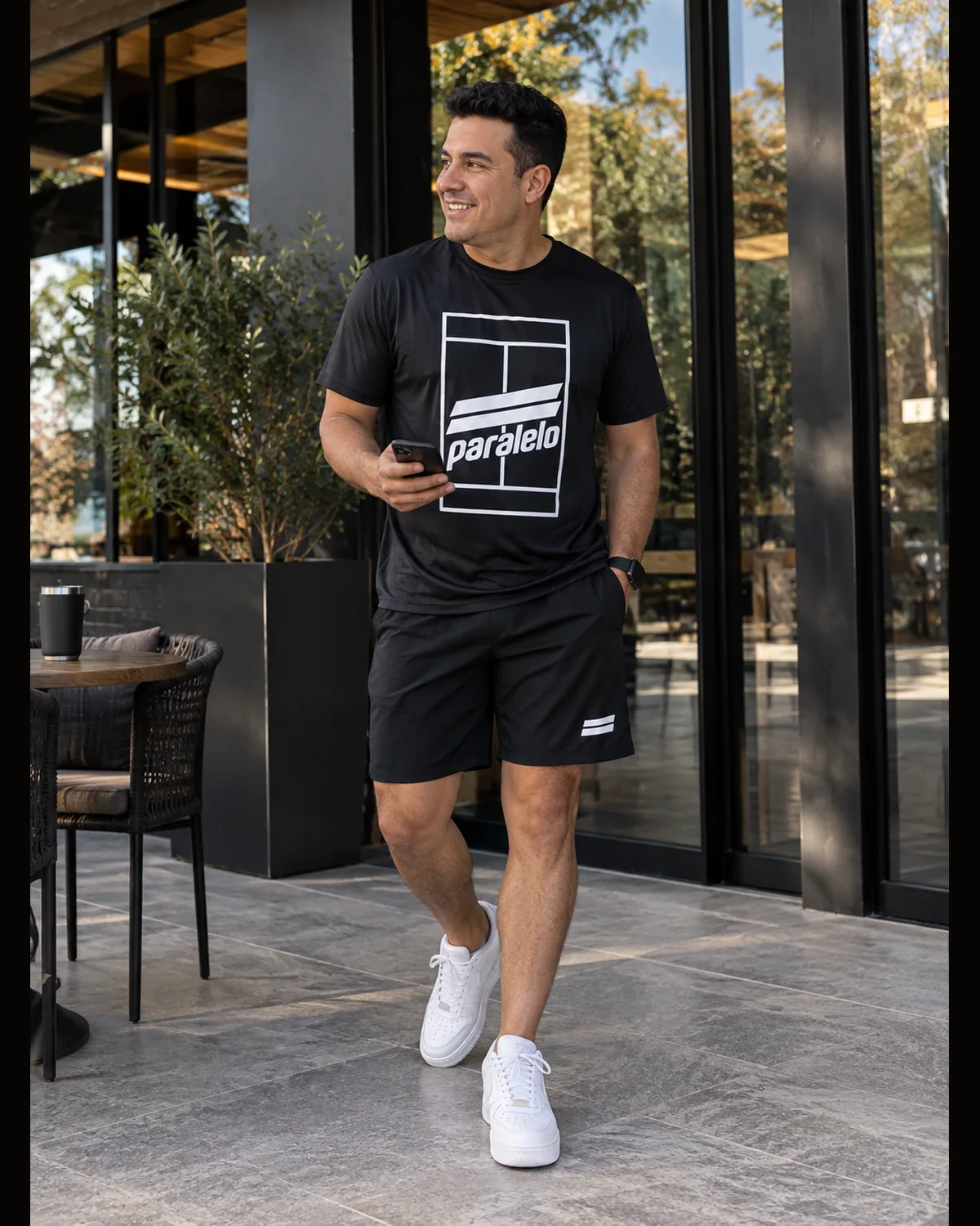 Camiseta Estampa Quadra